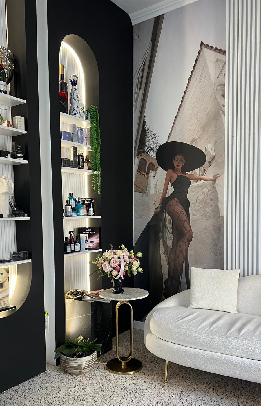 Interior salon Beauty Living Room